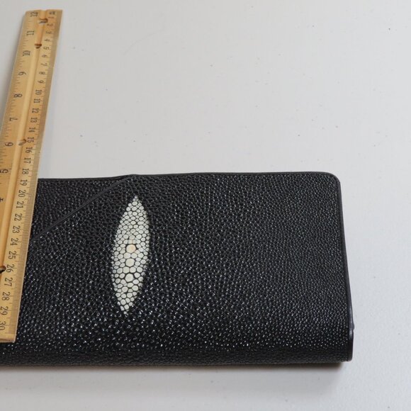 CROTON Genuine Stingray Skin Wallet Purse - Picture 6 of 7